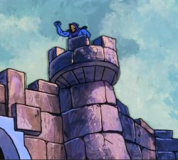 skeletor tower Meme Template