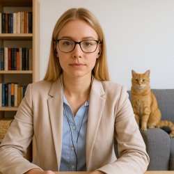 Cat in the background Meme Template