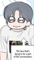 the  face of  someone who just wants to be included Meme Template