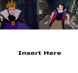 who rescues snow white from grimhilde Meme Template