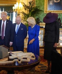 Melania trump lampshade Meme Template