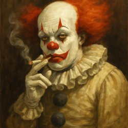 It the clown smoking Meme Template