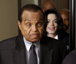 MJ standing behind Joe Meme Template