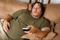 Fat Guy On Couch Meme Template