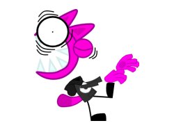 Feral being hurt by air Meme Template