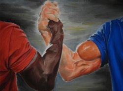 Bipartisan Handshake Meme Template