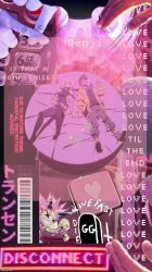 Cyberpunk Denji announcement template Meme Template