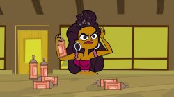Anne Maria glares at the camera in the opening theme. Meme Template