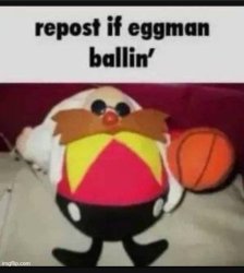 Eggman balling Meme Template