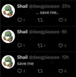 white girl save me blank Meme Template