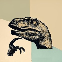 dino-thinking Meme Template