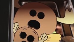 Penny and patrick look in shock Meme Template