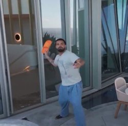 drake sandal throwing meme Meme Template
