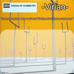 Virian muse announcement temp Meme Template