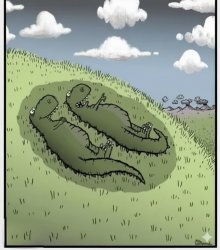 dinosaur pointing at asteroid Meme Template