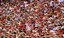 Large crowd Meme Template