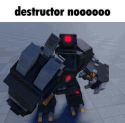 Destructor nooooooo Meme Template