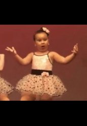 Sassy little ballerina Meme Template