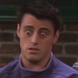 Surprised Joey Meme Template