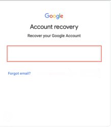 Recover your google account Meme Template