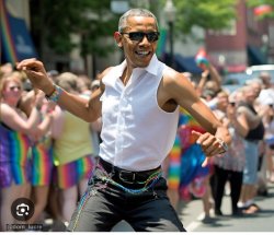 Obama PRIDE Dance Meme Template