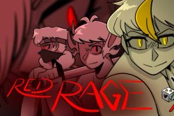 Red Rage Meme Template