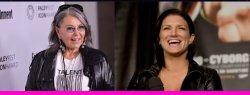 Rosanne Barr & Gina Carano Meme Template