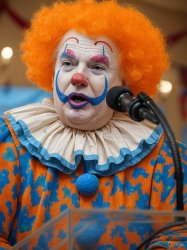 Donald Trump Orange-faced clown MAGA Meme Template