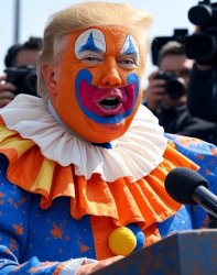Donald Trump Orange-faced clown MAGA Meme Template