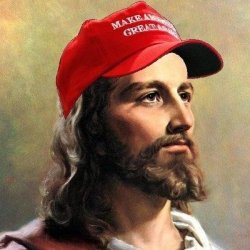 MAGA Jesus Meme Template