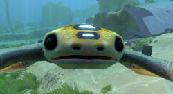 Shocked Hoverfish Subnautica Meme Template