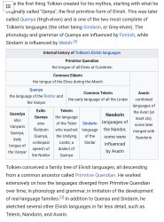 Elvish Wiki Meme Template