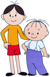 Bolek and lolek Meme Template