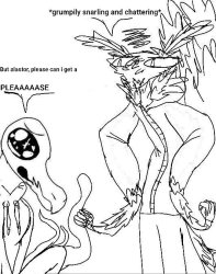 But alastor, please can i get a X, PLEAAAAASE Meme Template