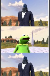 Kermit Meme Template