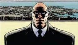 Uncanny bussiness man Meme Template