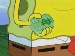 Sponge Bob Money Meme Template