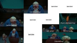 Runt Of The Litter Reacts All The Blanks Meme Template