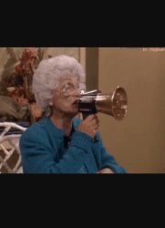 Bullhorn Meme Template