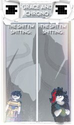 Grace And Chrono Announcement Temp (Alt Ver.) Meme Template