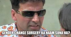 Gender change Meme Template