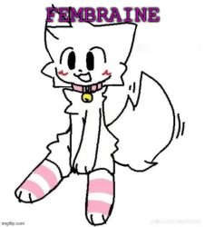 Fembraine template Meme Template