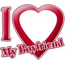 I heart my boyfriend Meme Template
