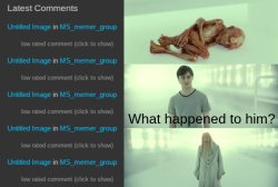 Low rated comments Meme Template