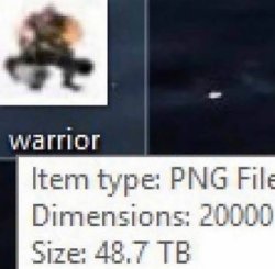 warrior Meme Template