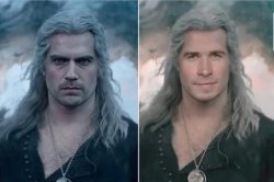 Witcher before/after Meme Template