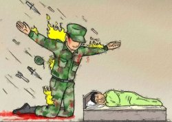 Soldier Meme Template