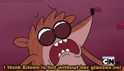 Rigby's Biggest Secret Meme Template
