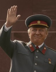 Trump Stallin Meme Template