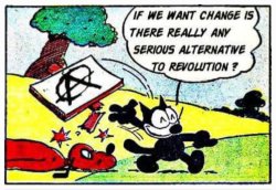 If we want change is there really any alternative to revolution Meme Template